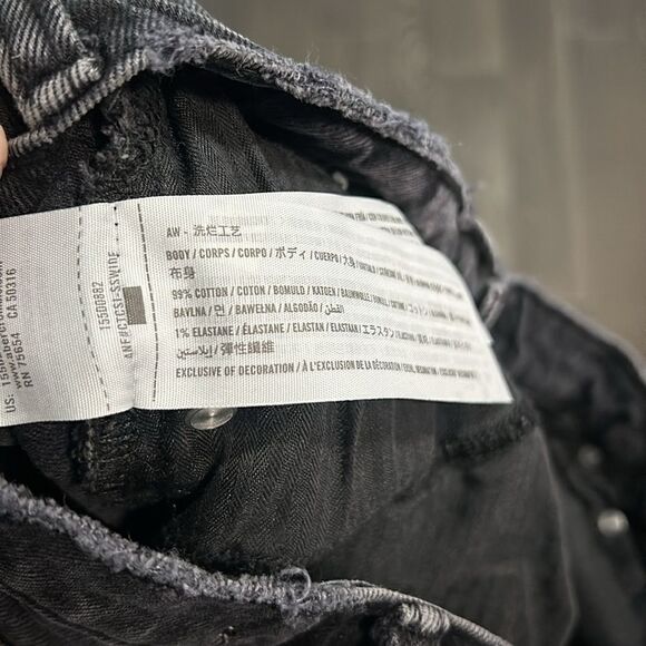 Abercrombie The Dad High Rise Distressed Jeans - Picture 7 of 10